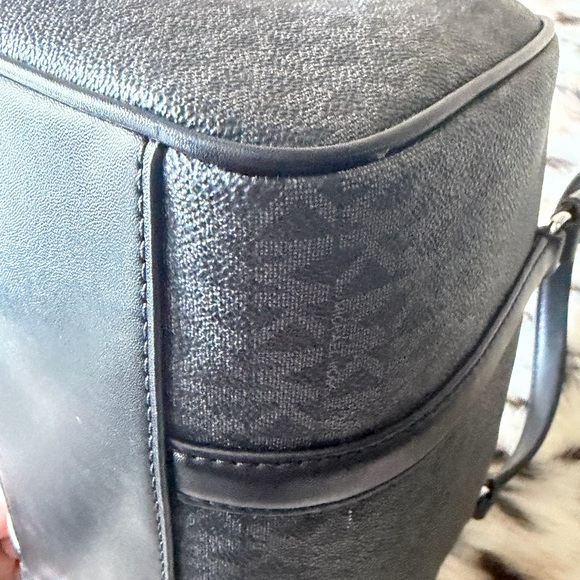 Michael Kors Black and Grey Satchel - Picture 10 of 16